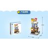 Enlighten C0105 0105 Qman C0105 0105 non  CỬA HÀNG BÁCH HÓA CHAOHUI bộ đồ chơi xếp lắp ráp ghép mô hình Mini Modular CITY CORNER Đường Phố Thu Nhỏ 389 khối