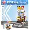 Enlighten C0105 0105 Qman C0105 0105 non  CỬA HÀNG BÁCH HÓA CHAOHUI bộ đồ chơi xếp lắp ráp ghép mô hình Mini Modular CITY CORNER Đường Phố Thu Nhỏ 389 khối
