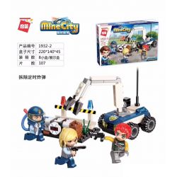 Enlighten 1932-2 Qman 1932-2 non  GỠ BOM HẸN GIỜ bộ đồ chơi xếp lắp ráp ghép mô hình Minecity Thành Phố Mỏ 107 khối