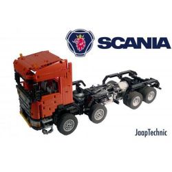 REBRICKABLE MOC-0427 0427 MOC0427 non  SCANIA 8X8. bộ đồ chơi xếp lắp ráp ghép mô hình  Kỹ Thuật Công Nghệ Cao Mô Hình Phương Tiện 1426 khối