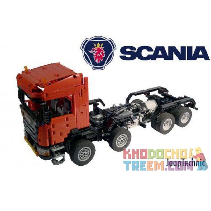 REBRICKABLE MOC-0427 0427 MOC0427 non  SCANIA 8X8. bộ đồ chơi xếp lắp ráp ghép mô hình  Kỹ Thuật Công Nghệ Cao Mô Hình Phương Tiện 1426 khối