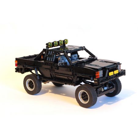 REBRICKABLE MOC-7203 7203 MOC7203 non  TRỞ LẠI TOYOTA TƯƠNG LAI bộ đồ chơi xếp lắp ráp ghép mô hình  BACK TO THE FUTURE TOYOTA Kỹ Thuật Công Nghệ Cao Mô Hình Phương Tiện 1055 khối