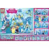 PRCK 67001 non  8 NHÂN VẬT MINI LÂU ĐÀI BĂNG bộ đồ chơi xếp lắp ráp ghép mô hình  HAPPY PRINCESS ICE DREAM CASTLE Các Bạn Gái