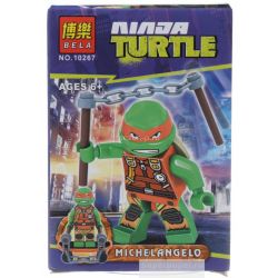 Bela 10266 10267 10268 10269 10270 10271 10272 10273 Lari 10266 10267 10268 10269 10270 10271 10272 10273 non  10 NHÂN VẬT NHỎ bộ đồ chơi xếp lắp ráp ghép mô hình Teenage Mutant Ninja Turtles Ninja Rùa