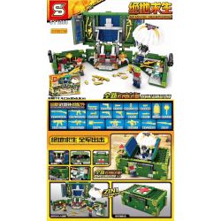 SHENG YUAN SY SY1308 1308 non  BỘ Y TẾ GÀ bộ đồ chơi xếp lắp ráp ghép mô hình City Thành Phố