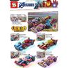 SHENG YUAN SY SY1355A 1355A SY1355B 1355B SY1355C 1355C SY1355D 1355D non  Ô TÔ LÙI 4 CÔNG THỨC 1 SPIDER FORMULA STEEL US TEAM THANOS bộ đồ chơi xếp lắp ráp ghép mô hình Super Heroes Siêu Nhân Anh Hùng 684 khối