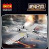COGO 13391 non  MÁY BAY CƯỜNG KÍCH FAIRCHILD A-10 "THUNDER II" bộ đồ chơi xếp lắp ráp ghép mô hình World Military Cỗ Máy Quân Sự 916 khối