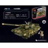 COGO 13384 non  XE TĂNG CHIẾN ĐẤU CHỦ LỰC T-90 bộ đồ chơi xếp lắp ráp ghép mô hình World Military Cỗ Máy Quân Sự 727 khối