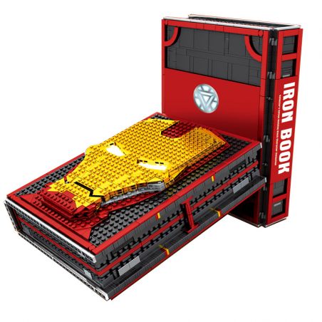 1150 S8006 8006 20201 G BRAND G13001 13001 J BRAND J13001 13001 SHENG YUAN SY SY1361 1361 non  SÁCH HƯỚNG DẪN TƯỞNG NIỆM IRON MAN MINIFIGURE bộ đồ chơi xếp lắp ráp ghép mô hình Super Heroes IRON BOOK Siêu Nhân Anh Hùng 2615 khối