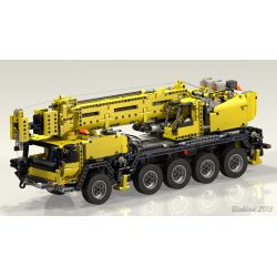 MouldKing 13107 17034 17035 17047 Mould King 13107 17034 17035 17047 REBRICKABLE MOC-0853 0853 MOC0853 non  PHIÊN BẢN CUỐI CÙNG 42009 bộ đồ chơi xếp lắp ráp ghép mô hình  ULTIMATE 42009 Kỹ Thuật Công Nghệ Cao Mô Hình Phương Tiện 2609 khối