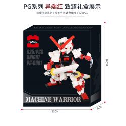 PANGU PG-D001 D001 PGD001 non  MÁY ĐỎ TRÁI TIM CAO bộ đồ chơi xếp lắp ráp ghép mô hình Gundam MACHINE WARRIOR GUNDAM ASTRAY RED FRAME Đại Chiến Gundam 625 khối