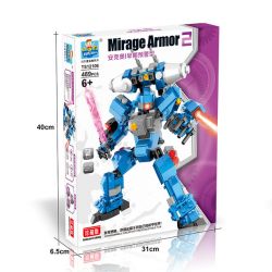 QIAO LE TONG TS12106 12106 non  LOẠI CẢNH BÁO SỚM CỦA ANKEAO bộ đồ chơi xếp lắp ráp ghép mô hình Military Army MIRAGE ARMOR 2 Quân Sự Bộ Đội 489 khối