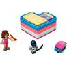 NOT  OLIVIA'S SUMMER HEART BOX 41387 LARI 11368 xếp lắp ráp ghép mô hình HỘP TRÁI TIM MÙA HÈ CỦA OLIVIA  Các Bạn Gái 93 khối