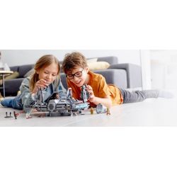 NOT  MILLENNIUM FALCON 75257 70200 LEJI LJ99022 99022 xếp lắp ráp ghép mô hình THIÊN NIÊN KỶ FALCON. CHIM ƯNG Star Wars Chiến Tranh Giữa Các Vì Sao 1351 khối