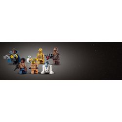 NOT  MILLENNIUM FALCON 75257 70200 LEJI LJ99022 99022 xếp lắp ráp ghép mô hình THIÊN NIÊN KỶ FALCON. CHIM ƯNG Star Wars Chiến Tranh Giữa Các Vì Sao 1351 khối