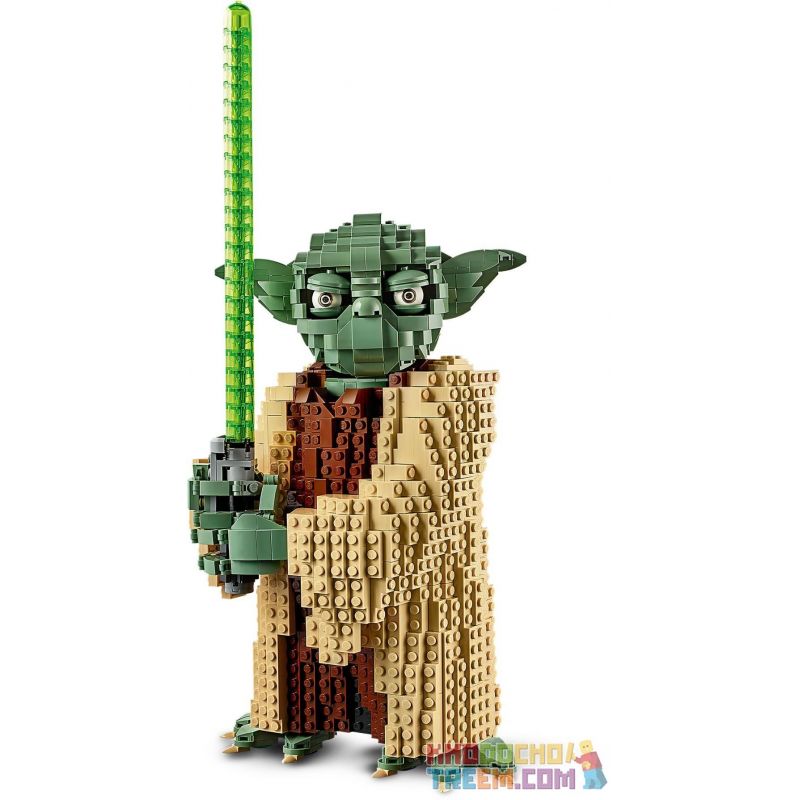 NOT  YODA 75255 KING 81099 xếp lắp ráp ghép mô hình CHUYÊN GIA YODA Star Wars Chiến Tranh Giữa Các Vì Sao 1771 khối
