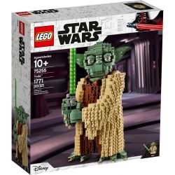 NOT  YODA 75255 KING 81099 xếp lắp ráp ghép mô hình CHUYÊN GIA YODA Star Wars Chiến Tranh Giữa Các Vì Sao 1771 khối