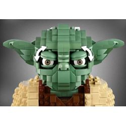 NOT  YODA 75255 KING 81099 xếp lắp ráp ghép mô hình CHUYÊN GIA YODA Star Wars Chiến Tranh Giữa Các Vì Sao 1771 khối