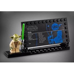 NOT  YODA 75255 KING 81099 xếp lắp ráp ghép mô hình CHUYÊN GIA YODA Star Wars Chiến Tranh Giữa Các Vì Sao 1771 khối