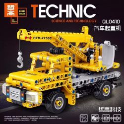 ZHEGAO QL0410 0410 non  MÁY TRỤC bộ đồ chơi xếp lắp ráp ghép mô hình  Kỹ Thuật Công Nghệ Cao Mô Hình Phương Tiện 327 khối