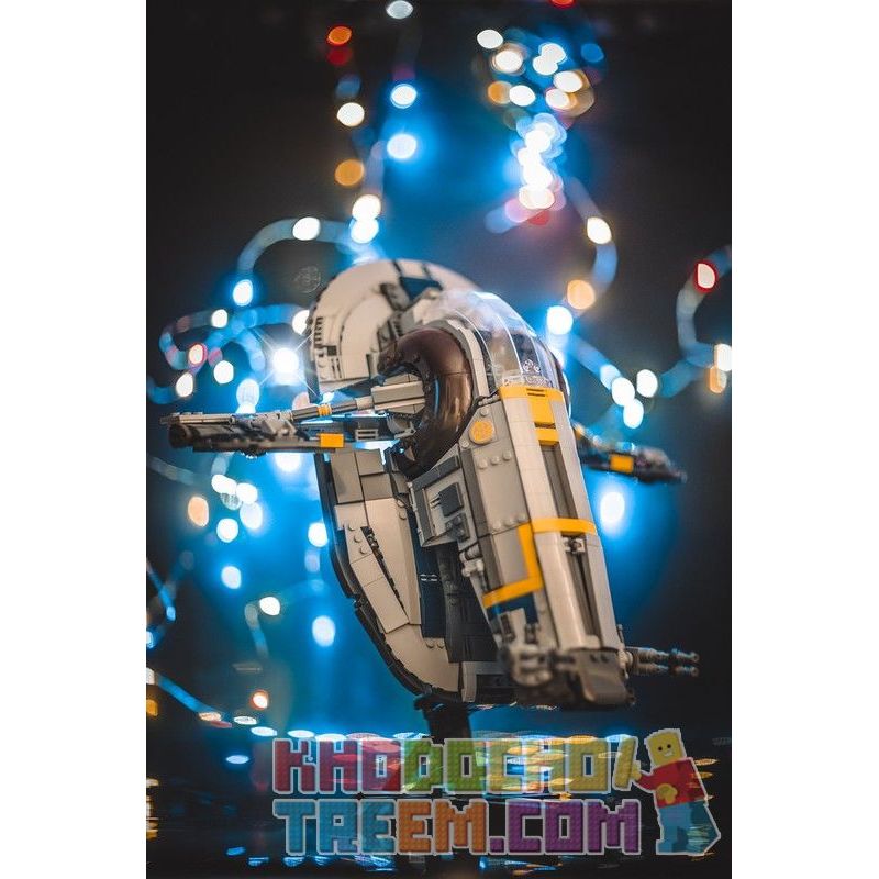 REBRICKABLE MOC-12612 12612 MOC12612 non  NÔ LỆ MỘT bộ đồ chơi xếp lắp ráp ghép mô hình Star Wars SLAVE I Chiến Tranh Giữa Các Vì Sao 1551 khối