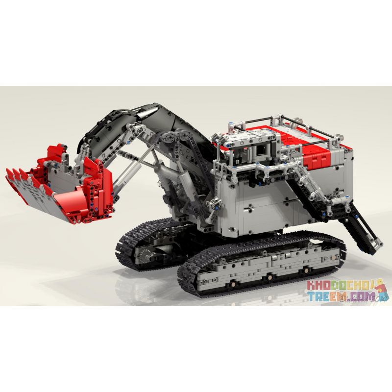 MouldKing 13130 13130S Mould King 13130 13130S REBRICKABLE MOC-1874 1874 MOC1874 non  MÁY ĐÀO KHAI THÁC TEREX RH400 bộ đồ chơi xếp lắp ráp ghép mô hình  TEREX RH400 MINING EXCAVATOR Kỹ Thuật Công Nghệ Cao Mô Hình Phương Tiện 4415 khối
