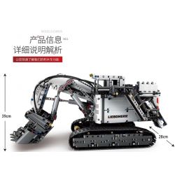 MouldKing 13130 13130S Mould King 13130 13130S REBRICKABLE MOC-1874 1874 MOC1874 non  MÁY ĐÀO KHAI THÁC TEREX RH400 bộ đồ chơi xếp lắp ráp ghép mô hình  TEREX RH400 MINING EXCAVATOR Kỹ Thuật Công Nghệ Cao Mô Hình Phương Tiện 4415 khối