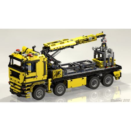 REBRICKABLE MOC-5709 5709 MOC5709 non  XE CẨU CHẾ ĐỘ 42009C bộ đồ chơi xếp lắp ráp ghép mô hình  CRANE TRUCK 42009C Kỹ Thuật Công Nghệ Cao Mô Hình Phương Tiện 2284 khối