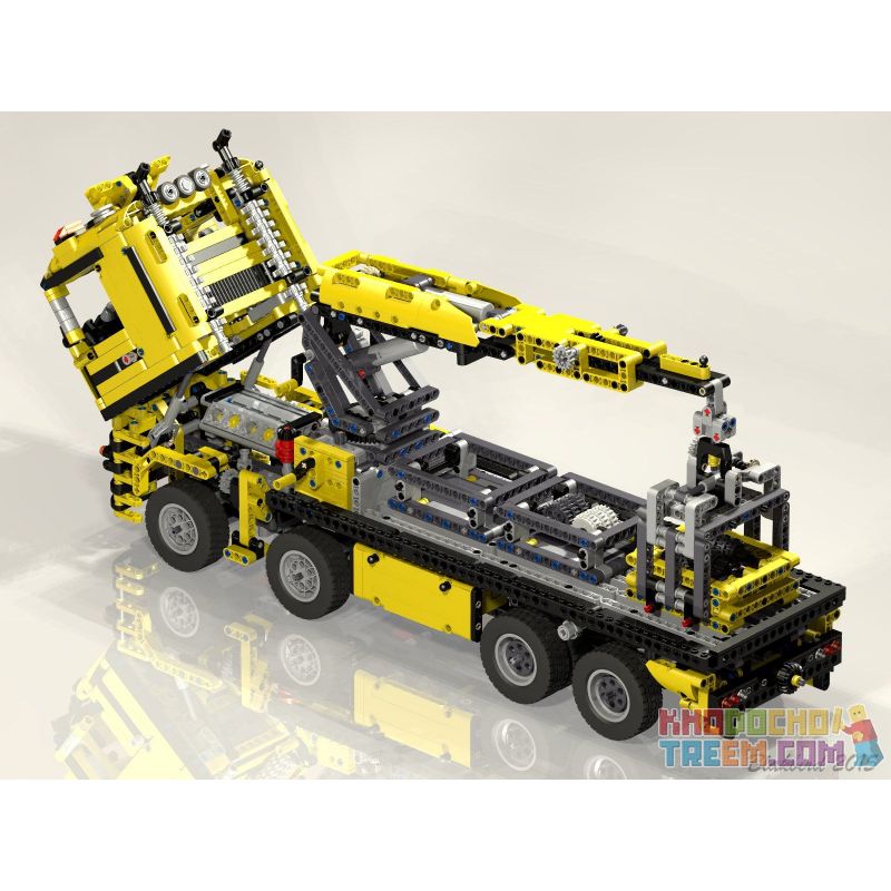 REBRICKABLE MOC-5709 5709 MOC5709 non  XE CẨU CHẾ ĐỘ 42009C bộ đồ chơi xếp lắp ráp ghép mô hình  CRANE TRUCK 42009C Kỹ Thuật Công Nghệ Cao Mô Hình Phương Tiện 2284 khối