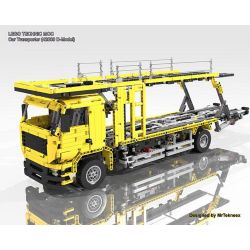 REBRICKABLE MOC-4075 4075 MOC4075 non  XE VẬN CHUYỂN CHẾ ĐỘ 42009D bộ đồ chơi xếp lắp ráp ghép mô hình  CAR TRANSPORTER (42009 D-MODEL) Kỹ Thuật Công Nghệ Cao Mô Hình Phương Tiện 2383 khối
