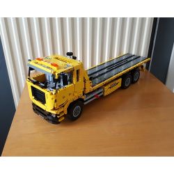 REBRICKABLE MOC-2345 2345 MOC2345 non  XE TẢI ĐƯỜNG PHẲNG bộ đồ chơi xếp lắp ráp ghép mô hình  42009 ALTERNATE FLATBED TOW TRUCK Kỹ Thuật Công Nghệ Cao Mô Hình Phương Tiện 2207 khối