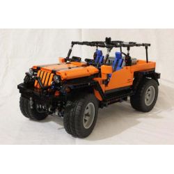 REBRICKABLE MOC-1242 1242 MOC1242 non  XE JEEP bộ đồ chơi xếp lắp ráp ghép mô hình  Kỹ Thuật Công Nghệ Cao Mô Hình Phương Tiện 1493 khối