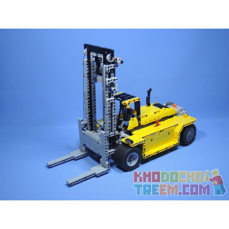REBRICKABLE MOC-2298 2298 MOC2298 non  XE NÂNG HẠNG NẶNG bộ đồ chơi xếp lắp ráp ghép mô hình  42009 ALTERNATE HEAVY DUTY FORKLIFT Kỹ Thuật Công Nghệ Cao Mô Hình Phương Tiện 1299 khối