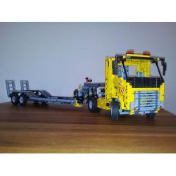 REBRICKABLE MOC-3196 3196 MOC3196 non  TIPPER (BỘ TẢI THẤP) bộ đồ chơi xếp lắp ráp ghép mô hình  42009 C-MODEL TIEFLADER (LOW LOADER) Kỹ Thuật Công Nghệ Cao Mô Hình Phương Tiện 2024 khối