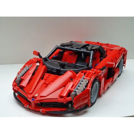 REBRICKABLE MOC-29075 29075 MOC29075 ZHEGAO QL0417 0417 non  FERRARI LAFERRARI 1:10. tỷ lệ 1:10 bộ đồ chơi xếp lắp ráp ghép mô hình  Kỹ Thuật Công Nghệ Cao Mô Hình Phương Tiện 1568 khối