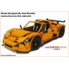 REBRICKABLE MOC-6214 6214 MOC6214 non  SIÊU XE SCORPION CK-R bộ đồ chơi xếp lắp ráp ghép mô hình  SCORPION CK-R SUPERCAR Kỹ Thuật Công Nghệ Cao Mô Hình Phương Tiện 2486 khối
