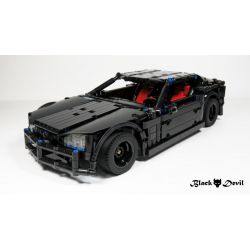 REBRICKABLE MOC-5499 5499 MOC5499 non  QUỶ ĐEN bộ đồ chơi xếp lắp ráp ghép mô hình  BLACK DEVIL Kỹ Thuật Công Nghệ Cao Mô Hình Phương Tiện 961 khối