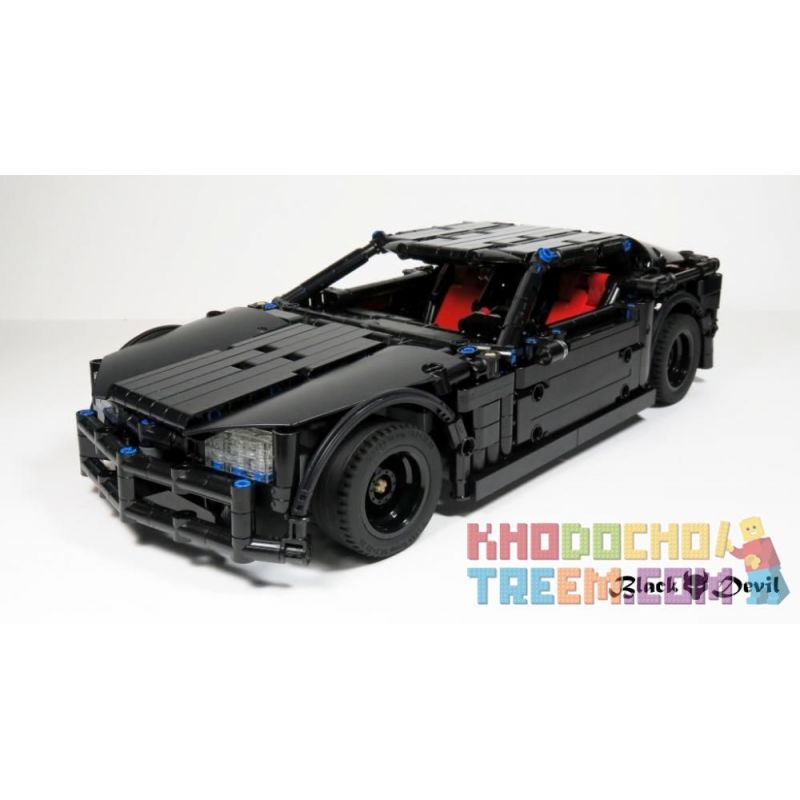 REBRICKABLE MOC-5499 5499 MOC5499 non  QUỶ ĐEN bộ đồ chơi xếp lắp ráp ghép mô hình  BLACK DEVIL Kỹ Thuật Công Nghệ Cao Mô Hình Phương Tiện 961 khối