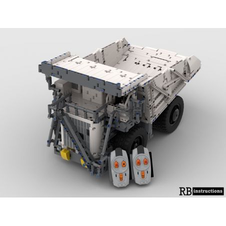 REBRICKABLE MOC-29699 29699 MOC29699 non  XE TẢI KHAI THÁC T284 bộ đồ chơi xếp lắp ráp ghép mô hình  MINING TRUCK T284 Kỹ Thuật Công Nghệ Cao Mô Hình Phương Tiện 1911 khối