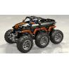 REBRICKABLE MOC-1244 1244 MOC1244 non  XE TẢI QUÁI VẬT 6X6 bộ đồ chơi xếp lắp ráp ghép mô hình  MONSTER TRUCK 6X6 Kỹ Thuật Công Nghệ Cao Mô Hình Phương Tiện 969 khối