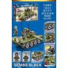 SEMBO 105514 non  XE TĂNG CHIẾN ĐẤU CHỦ LỰC KIỂU 85 bộ đồ chơi xếp lắp ráp ghép mô hình Iron Blood Heavy Equipment IRON BLOOD HEAVY EQUIPMENT TYPE 85 MAIN BATTLE TANK Đặc Nhiệm Máu Và Sắt 324 khối