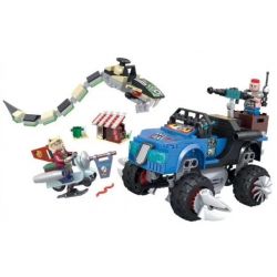 Winner 8055 non  CHẤT THẢI MÀU XANH MA CARIOT bộ đồ chơi xếp lắp ráp ghép mô hình Waste Soil Thế Giới Rác 330 khối