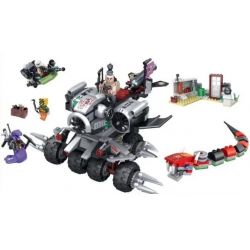 Winner 8057 non  CHIẾN TRANH ĐẤT HOANG 8057 bộ đồ chơi xếp lắp ráp ghép mô hình Waste Soil Thế Giới Rác 387 khối