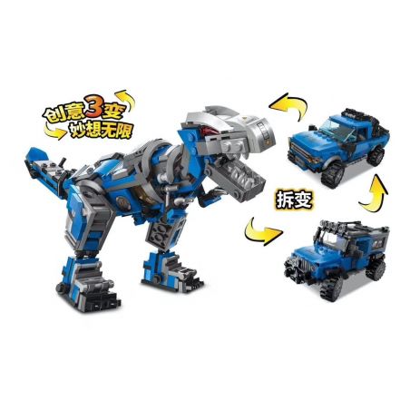 Enlighten 4803 Qman 4803 non  CÔNG NGHỆ MÁY MÓC bộ đồ chơi xếp lắp ráp ghép mô hình Ideas UNLIMITED IDEAS Ý Tưởng 389 khối