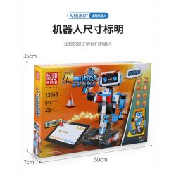 MouldKing 13063 Mould King 13063 non  LẬP TRÌNH ROBOT bộ đồ chơi xếp lắp ráp ghép mô hình  AIMUBOT Kỹ Thuật Công Nghệ Cao Mô Hình Phương Tiện 635 khối