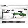 QIZHILE 41016 non  SÚNG BẮN TỈA AWM bộ đồ chơi xếp lắp ráp ghép mô hình  SNIPING RIFLE Kỹ Thuật Công Nghệ Cao Mô Hình Phương Tiện 885 khối
