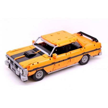 REBRICKABLE MOC-6296 6296 MOC6296 non  1971 FORD FALCON XY GTHO III bộ đồ chơi xếp lắp ráp ghép mô hình  Kỹ Thuật Công Nghệ Cao Mô Hình Phương Tiện 1866 khối