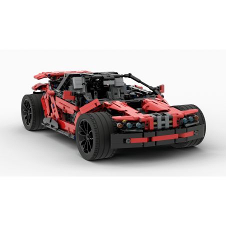 REBRICKABLE MOC-19704 19704 MOC19704 MOC-19705 19705 MOC19705 non  SIÊU XE ĐẦU RẮN 1 9 tỷ lệ 1:9 bộ đồ chơi xếp lắp ráp ghép mô hình  HAMMERHEAD - RUGGED SUPERCAR (1:9 SCALE) Kỹ Thuật Công Nghệ Cao Mô Hình Phương Tiện 2737 khối