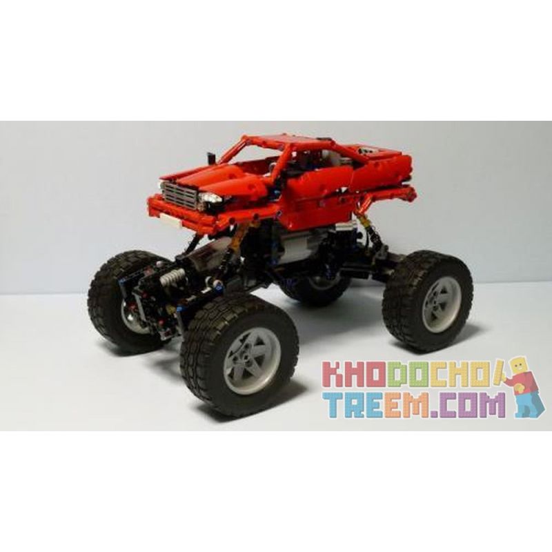 REBRICKABLE MOC-2041 2041 MOC2041 non  CÂY LEO ĐÁ bộ đồ chơi xếp lắp ráp ghép mô hình  ROCK CRAWLER Kỹ Thuật Công Nghệ Cao Mô Hình Phương Tiện 838 khối