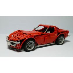 REBRICKABLE MOC-1757 1757 MOC1757 non  TÀU HỘ TỐNG C3 STINGRAY bộ đồ chơi xếp lắp ráp ghép mô hình  CORVETTE C3 STINGRAY Kỹ Thuật Công Nghệ Cao Mô Hình Phương Tiện 1184 khối